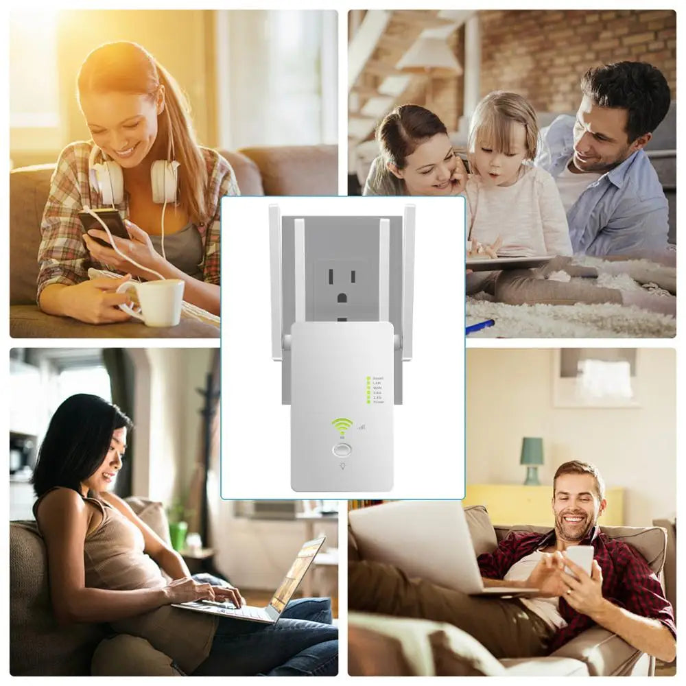 5Ghz WiFi Repeater Dual Band 2.4G& 5G Wireless Wifi Extender 1200Mbps Wi-Fi Amplifier wireless Access Point eprolo
