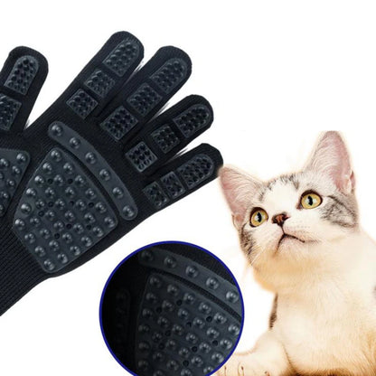 1pcs Pet Glove Cat Grooming Glove Cat Hair Deshedding Brush Gloves Dog Comb eprolo