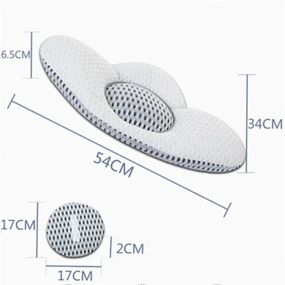 Buckwheat sleep pillow bed back pillow pregnant women pillow lumbar support lumbar support to prevent lumbar muscle strain reduc - Shello's Creative Boutique