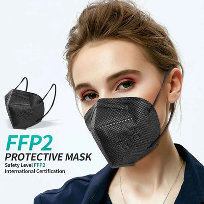 10-200Pcs KN95 CE FFP2 face Masks Approved 5 Layers Filter Protective Health Care Mouth Mask FFP2  Reuseable Mouth KN95 ffp2Mask