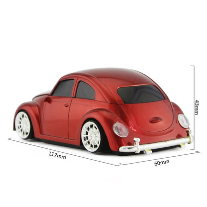 Funny Car Shape Ergonomic Wireless Mouse with Receiver PC Laptop Gaming Mini Car mouse 2.4GHz - Shello's Creative Boutique