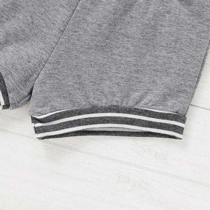 Summer Baby Shorts Set For Girls Boys Newborn Clothes 2Pcs Bottom Vest+Striped Shorts Sleeveless Toddler Boy Clothing Suit D30 - Shello's Creative Boutique
