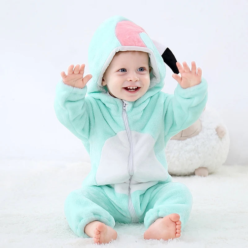 Baby Rompers Toddler Animal Jumpsuit Infant Clothes Pyjamas Kids eprolo