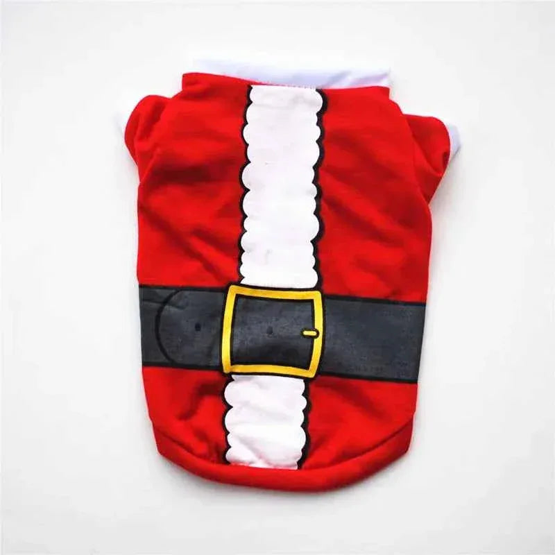 Christmas Dog Clothes Cotton Pet Clothing - Shello's Creative Boutique
