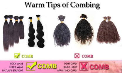 Pre-Divided Curly Braiding Hair - 100% Human Hair for Box Braids - Shello's Creative Boutique