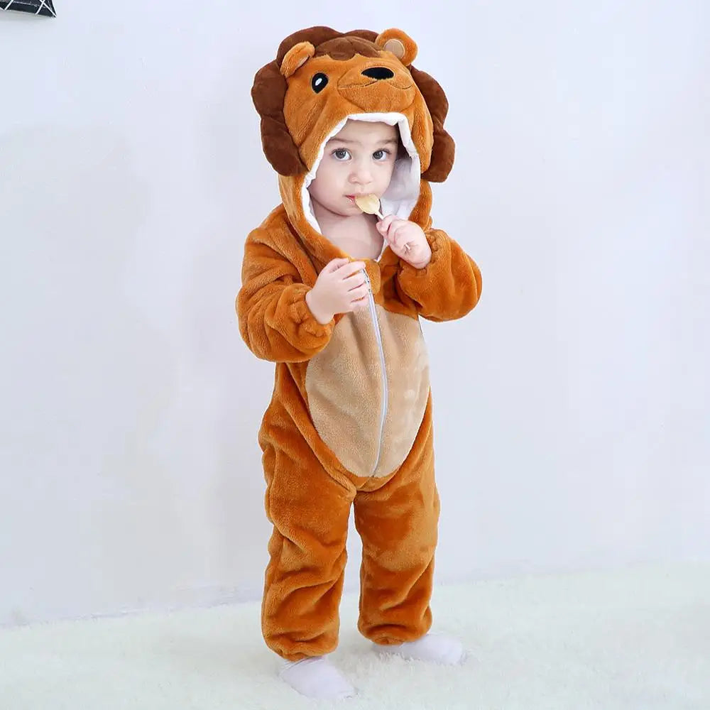 Baby Rompers Toddler Animal Jumpsuit Infant Clothes Pyjamas Kids eprolo