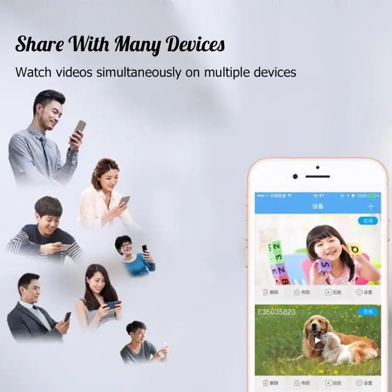Wifi Mini Camera APP Remote Monitor Home Security 1080P IP Camera IR Night Magnetic Wireless Camera Dropship eprolo