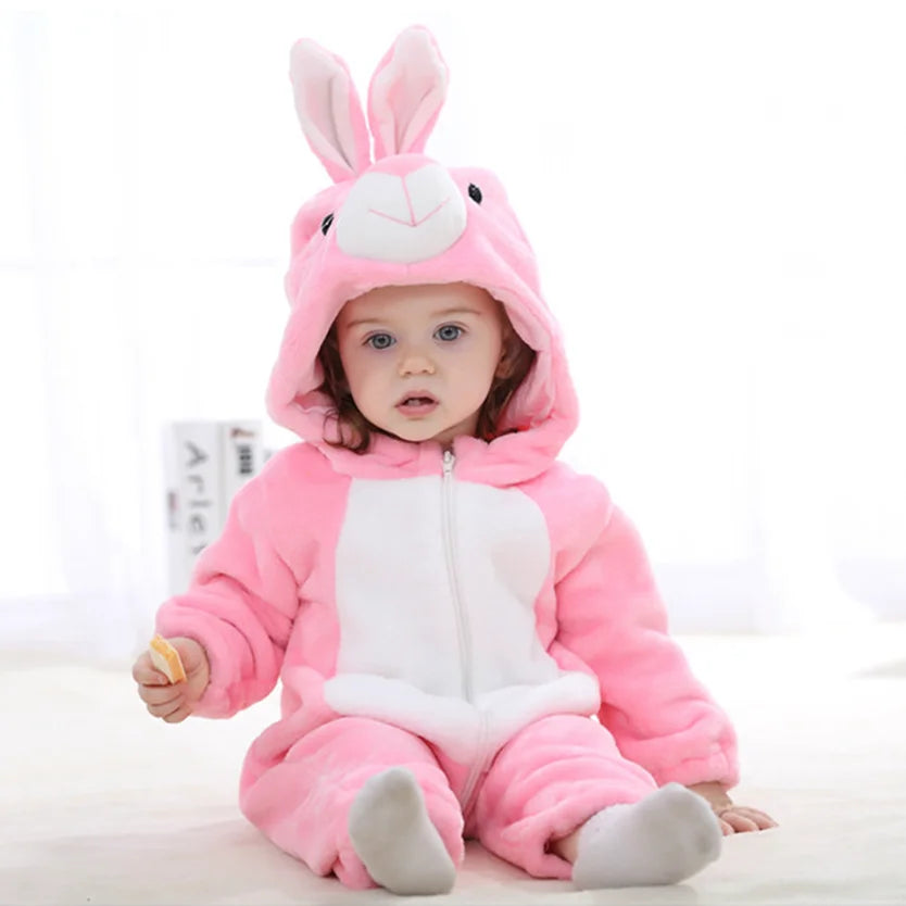 Baby Rompers Toddler Animal Jumpsuit Infant Clothes Pyjamas Kids eprolo