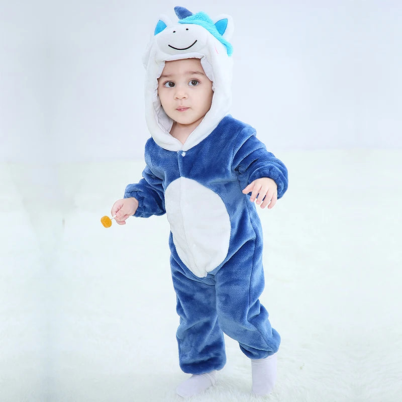 Baby Rompers Toddler Animal Jumpsuit Infant Clothes Pyjamas Kids eprolo