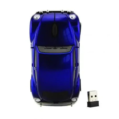 Funny Car Shape Ergonomic Wireless Mouse with Receiver PC Laptop Gaming Mini Car mouse 2.4GHz - Shello's Creative Boutique