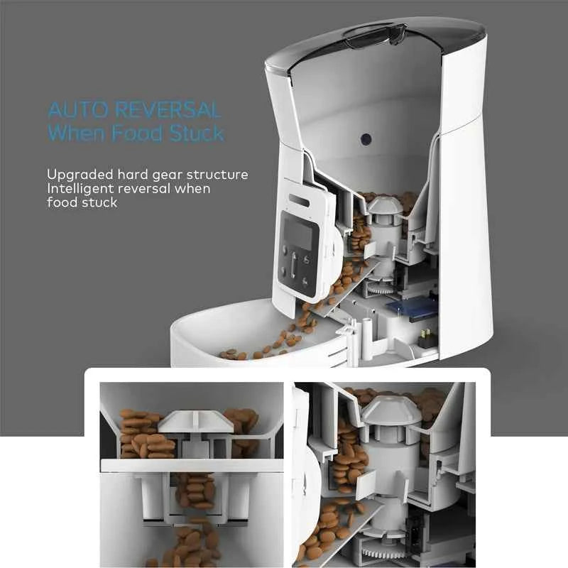 New Pet Feeder Pet Dispenser For Cat And Dog Travel Supply Automatic Smart Slow Feeder Dispenser Fixed Time Amount Of Food