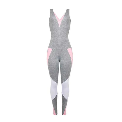 Women's Yoga Set with Sexy Back Cutout for Chic Fitness and Jogging - Shello's Creative Boutique