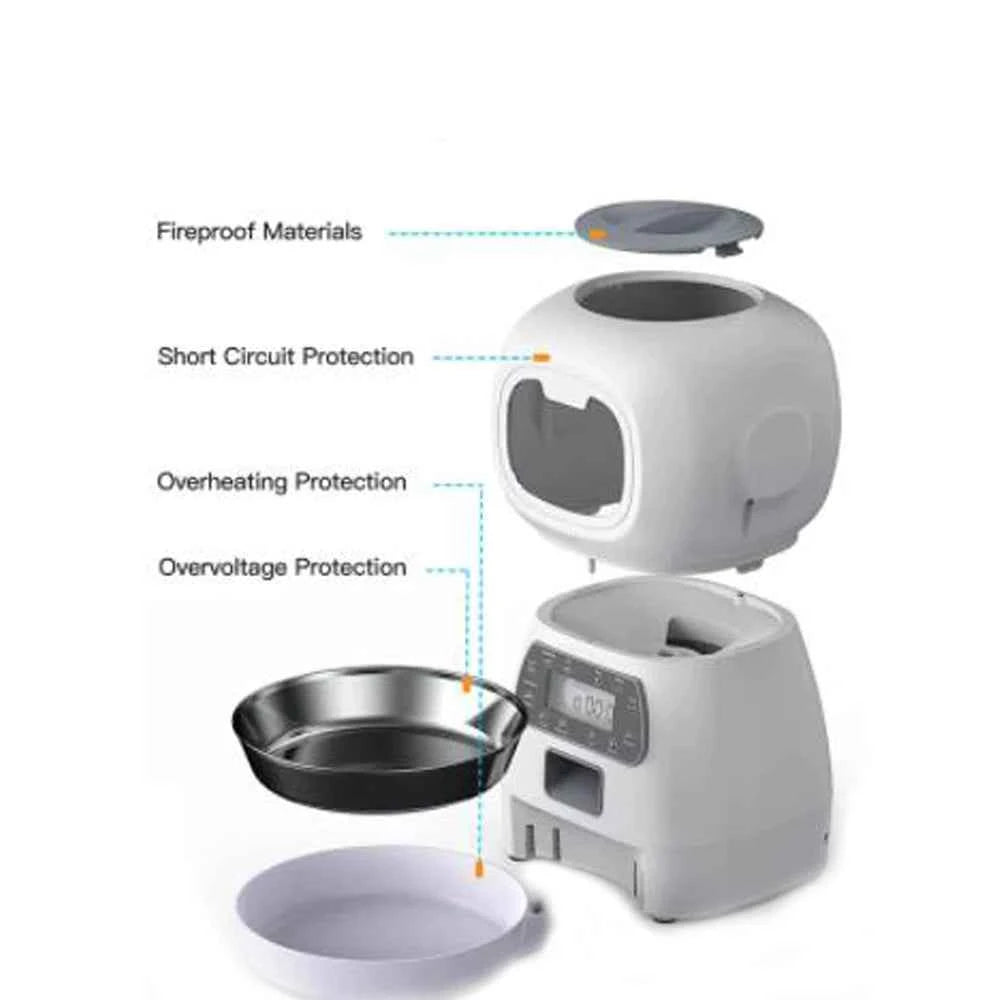 New Pet Feeder Pet Dispenser For Cat And Dog Travel Supply Automatic Smart Slow Feeder Dispenser Fixed Time Amount Of Food