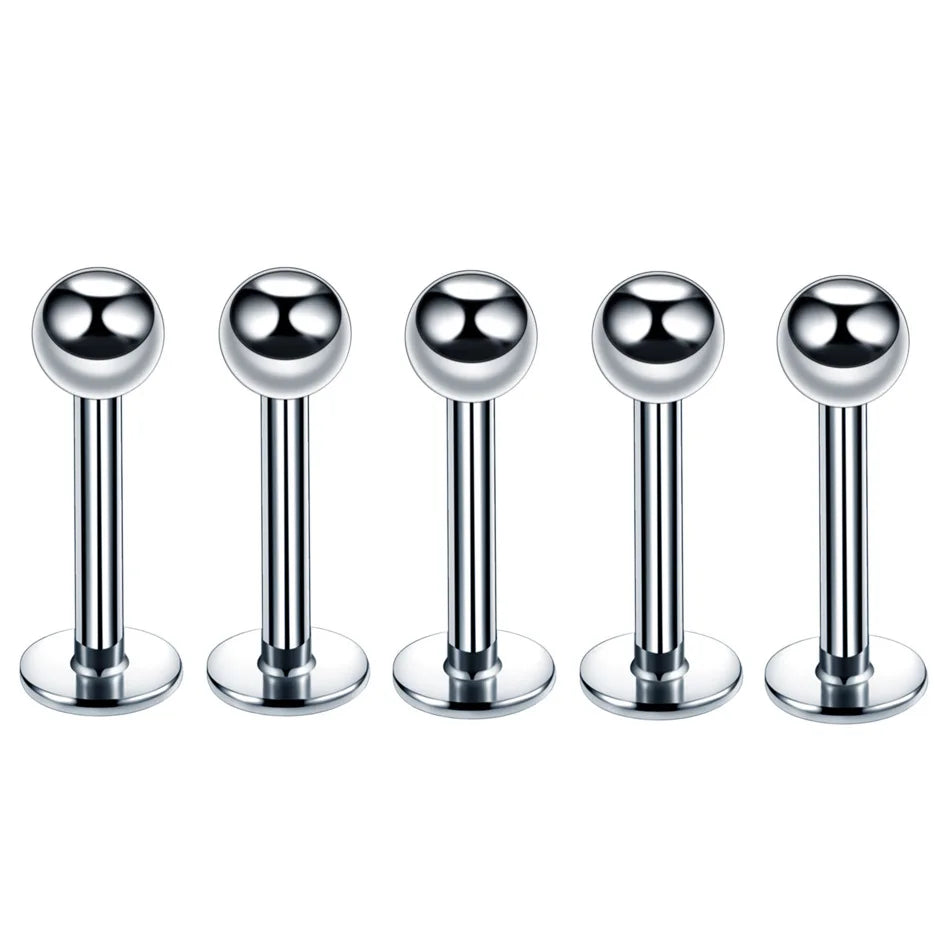 Stainless Steel Mixed Body Piercing Jewellery Set