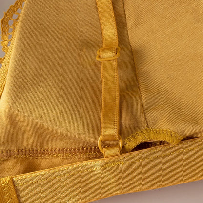 MIMICOO Floral Lace Bra & Brief Set – Seamless Romance