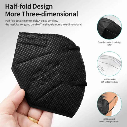 10-200Pcs KN95 CE FFP2 face Masks Approved 5 Layers Filter Protective Health Care Mouth Mask FFP2  Reuseable Mouth KN95 ffp2Mask