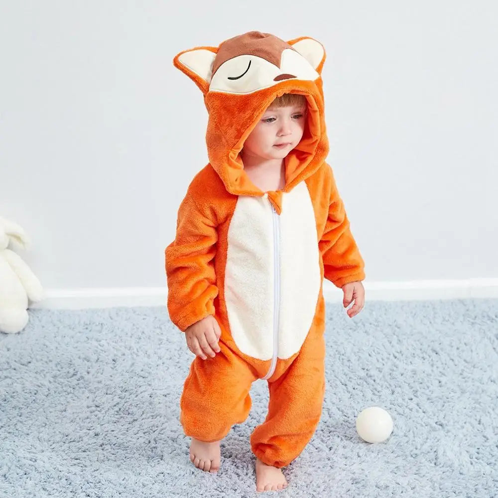 Baby Rompers Toddler Animal Jumpsuit Infant Clothes Pyjamas Kids eprolo