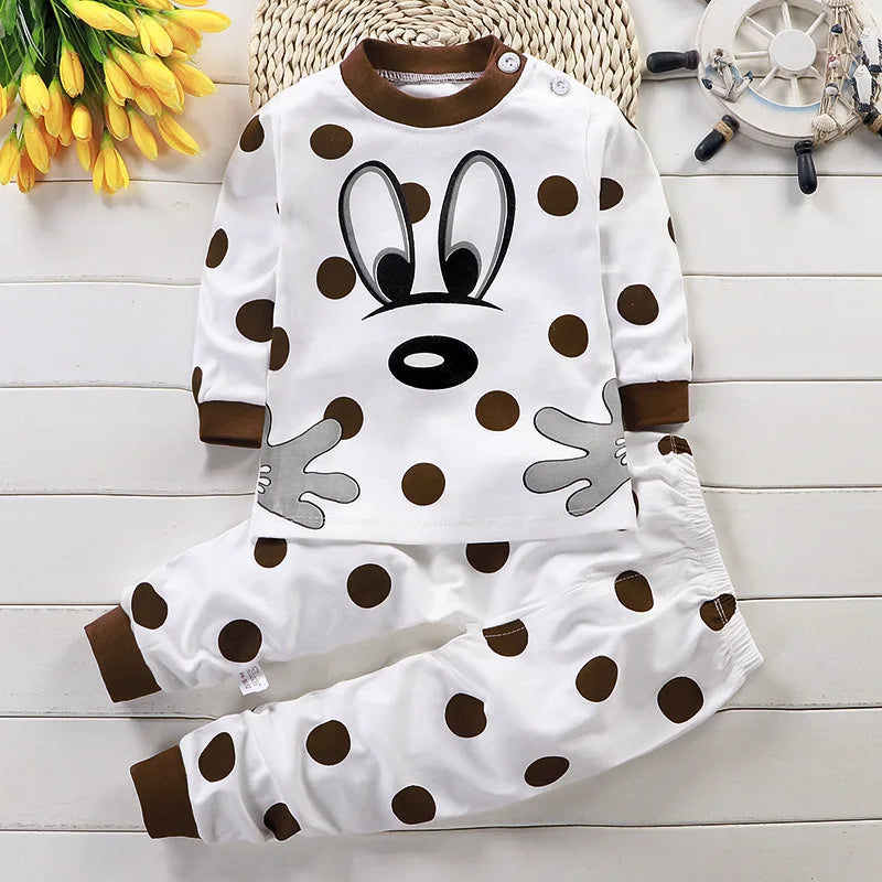Kids Clothes Children Sets Children's Clothing Boys Girls CottonAutumn winter Clothing Pants Sleepwear Underwear Christmas Gift Shello's Creative Boutique