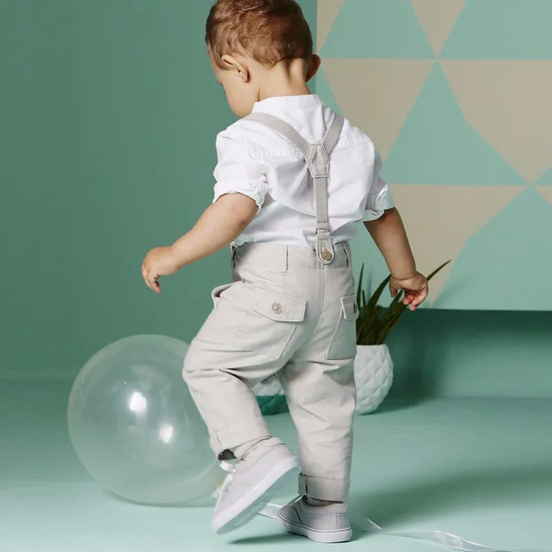 Kids Clothes Boys Suits Toddler Clothing Set Summer Baby Suit Shorts Shirt Children Formal Wedding Party Costume Autumn Shello's Creative Boutique