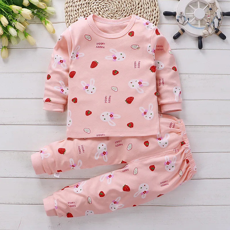 Kids Clothes Children Sets Children's Clothing Boys Girls CottonAutumn winter Clothing Pants Sleepwear Underwear Christmas Gift Shello's Creative Boutique