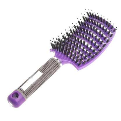 Detangle Hair Brush for Women - Professional Wet Comb Hairbrush - Shello's Creative Boutique