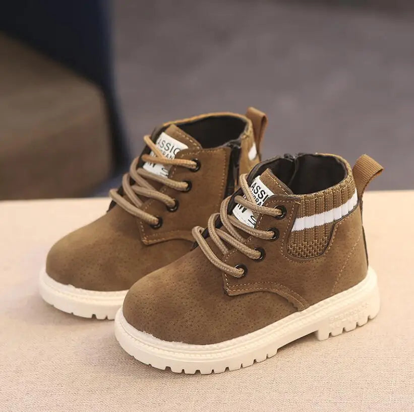Fashion Children Casual Shoes Baby Boys Girls Martin Boots Kids Running Shoes Kids Brand Sport White Shoes Child Shell Sneakers eprolo