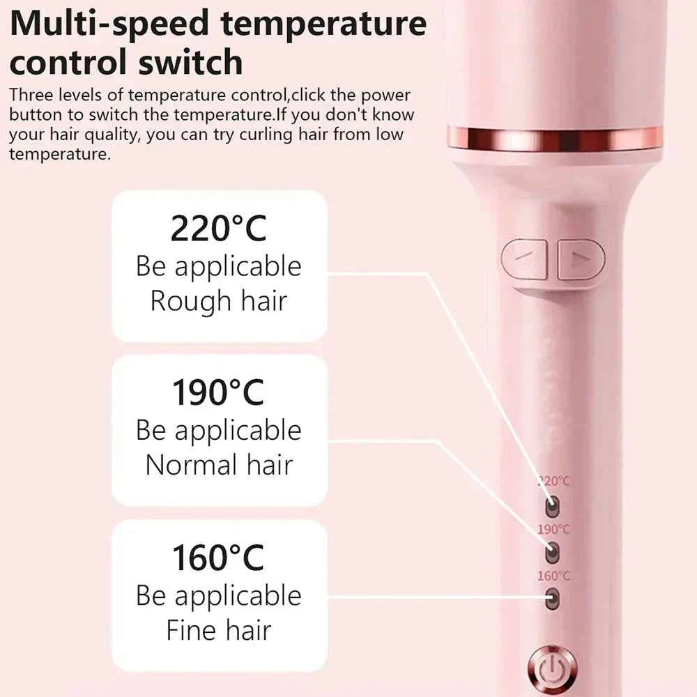 Automatic Curling Iron for Quick & Easy Curls Long-lasting Hair Styling