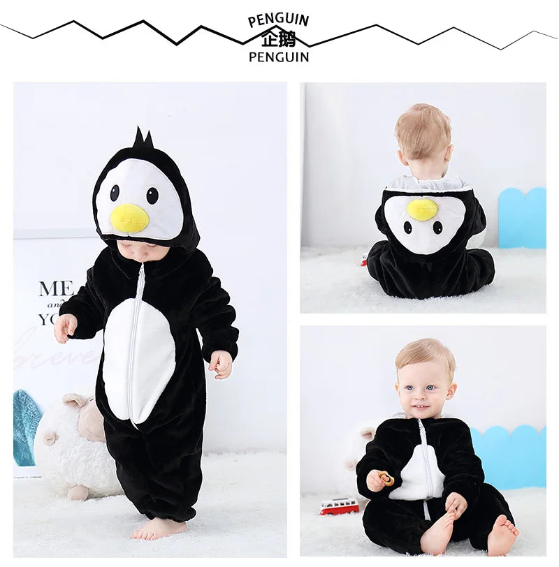Baby Rompers Toddler Animal Jumpsuit Infant Clothes Pyjamas Kids eprolo