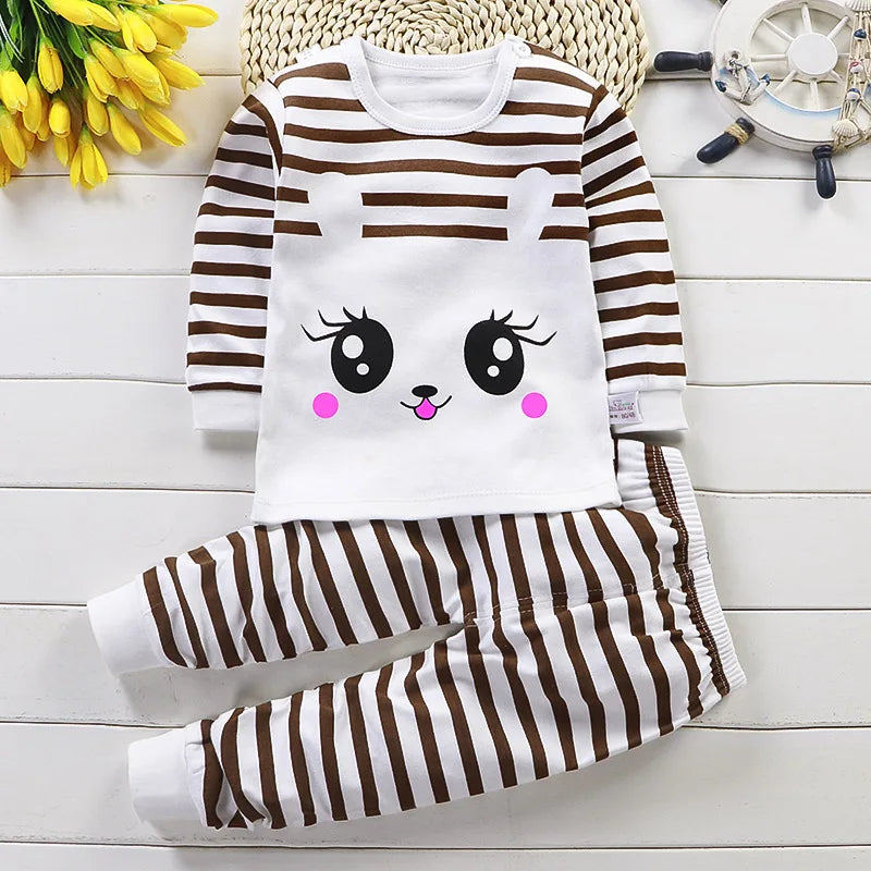 Kids Clothes Children Sets Children's Clothing Boys Girls CottonAutumn winter Clothing Pants Sleepwear Underwear Christmas Gift Shello's Creative Boutique