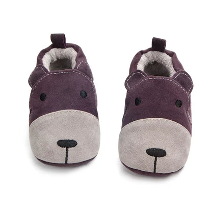 Cartoon Fox Baby Girls Winter Warm First Walkers – Cozy, Cute & Perfect for Little Feet - Shello's Creative Boutique