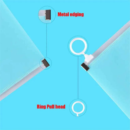 4Pcs Cartoon Mask Cover Bag Portable Facemask Holder Face Mask Storage Case Save Mask Zipper Bags Bills Files Bag Pencil Bags