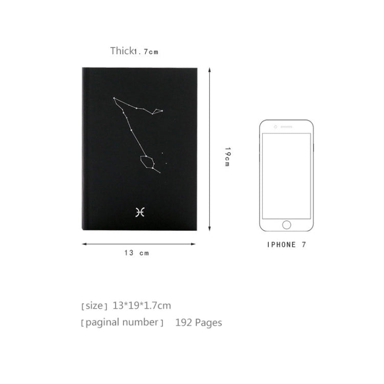 Twelve Constellations Paper Notebook Student Simple Diary Notepad  Sketch Graffiti Note Book, Random Pattern Delivery - Shello's Creative Boutique
