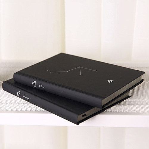 Twelve Constellations Paper Notebook Student Simple Diary Notepad  Sketch Graffiti Note Book, Random Pattern Delivery - Shello's Creative Boutique