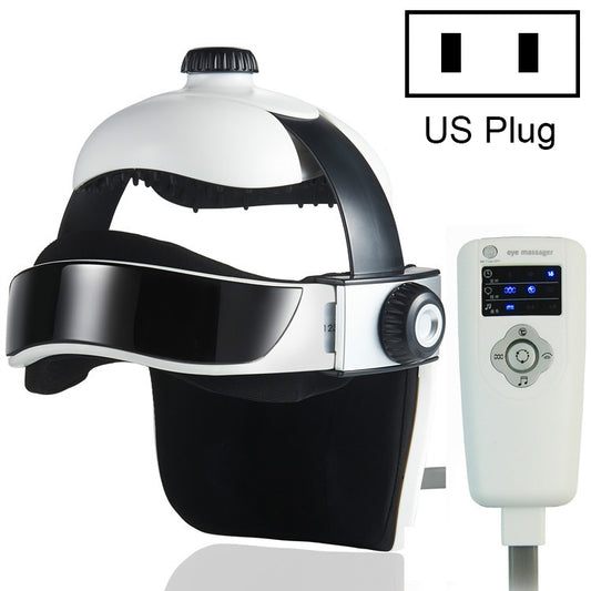 Electronic Air Pressure Head Massager, Relaxed Music Helmet Massager, US Plug, HC06285, HC06285EU, HC06285UK - Shello's Creative Boutique