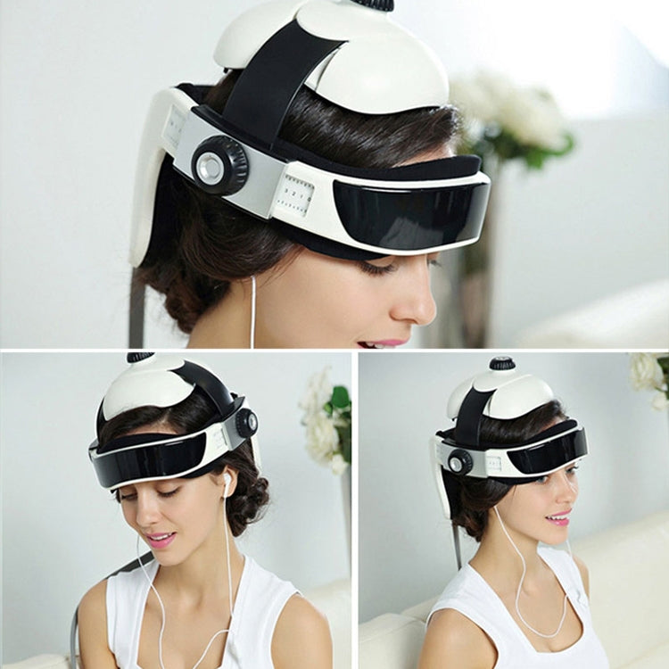 Electronic Air Pressure Head Massager, Relaxed Music Helmet Massager, US Plug, HC06285, HC06285EU, HC06285UK - Shello's Creative Boutique