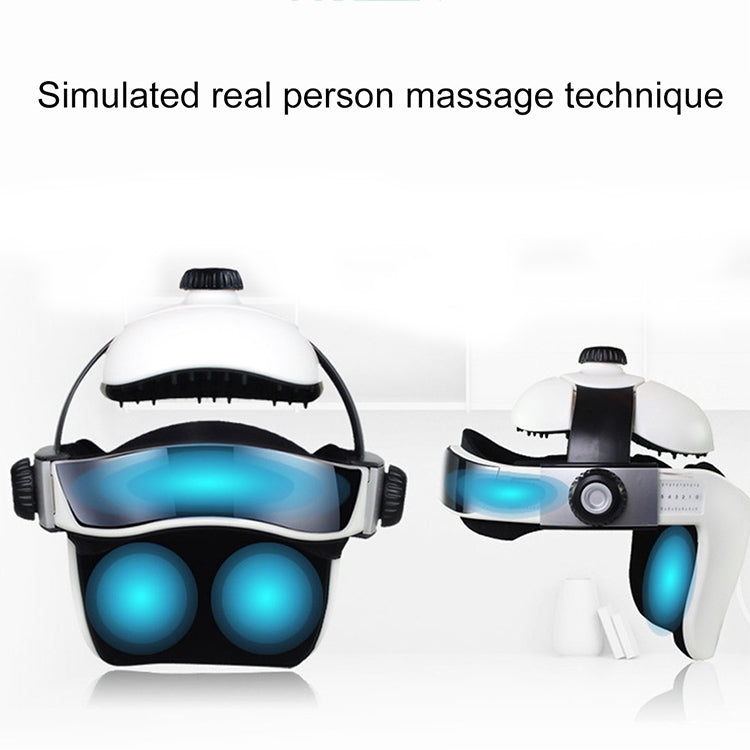 Electronic Air Pressure Head Massager, Relaxed Music Helmet Massager, US Plug, HC06285, HC06285EU, HC06285UK - Shello's Creative Boutique
