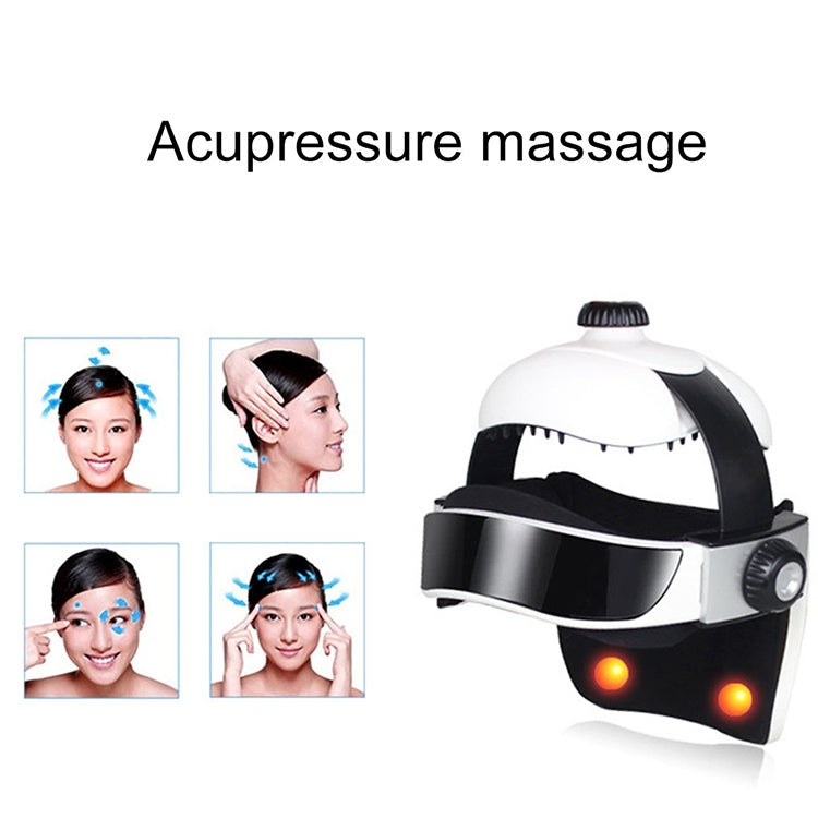 Electronic Air Pressure Head Massager, Relaxed Music Helmet Massager, US Plug, HC06285, HC06285EU, HC06285UK - Shello's Creative Boutique