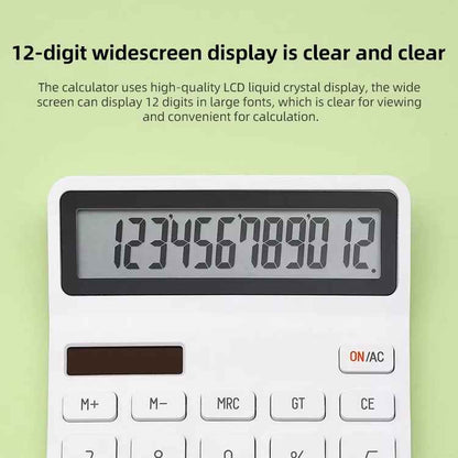 Original Xiaomi Youpin LEMO Rice Calculator 12-bit LED Display ABS Material 6 Degree Angle
