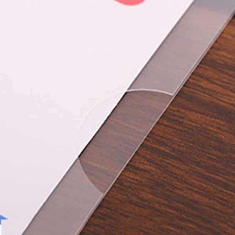 10 PCS Deli Transparent Single Page A4 Folder, Size: 32.1*30.7cm