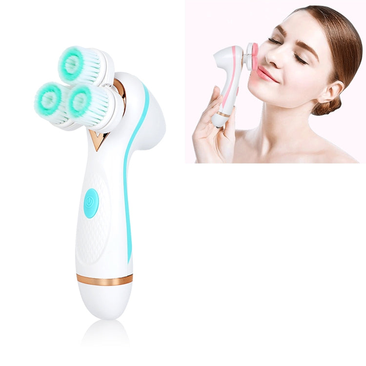 CNaier AE-878 USB Charging Silicone Face Skin Care Electric Facial Cleanser, AE-878(Pink), AE-878(Blue) SUNSKY