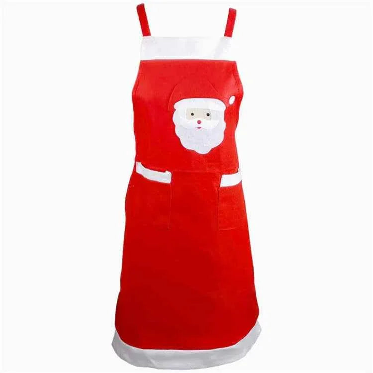 Santa Claus Pattern Christmas Apron - Shello's Creative Boutique