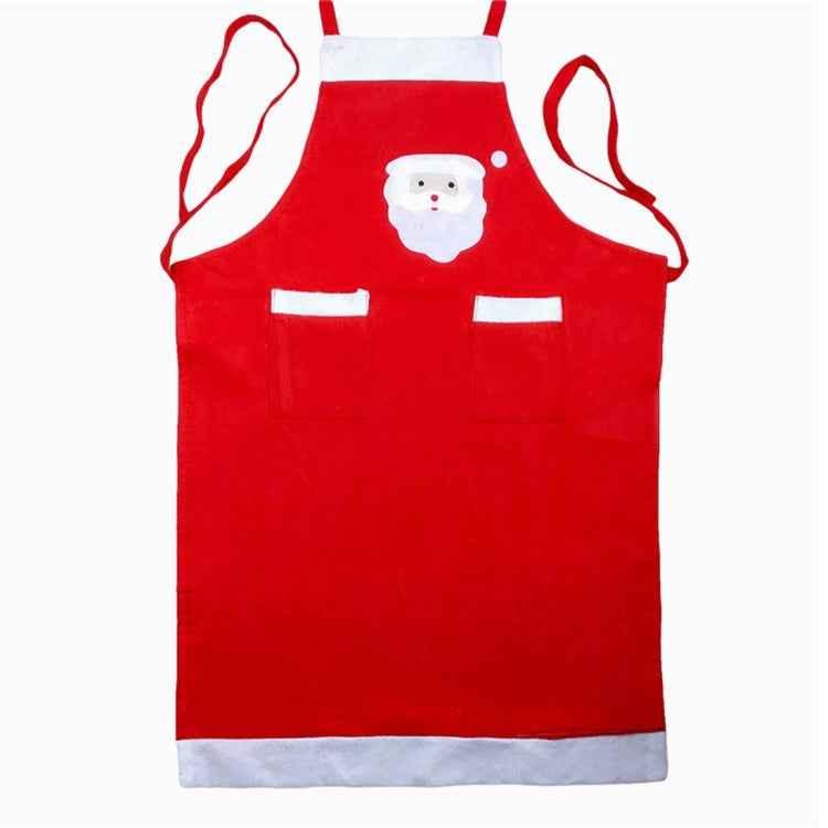 Santa Claus Pattern Christmas Apron - Shello's Creative Boutique