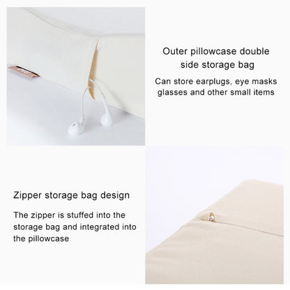 Original Xiaomi Youpin 8H Z2 Natural Latex Pillow Soft Breathable Spine Protection Massage Care Pillow with Cotton Pillowcase - Shello's Creative Boutique