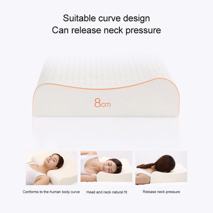 Original Xiaomi Youpin 8H Z2 Natural Latex Pillow Soft Breathable Spine Protection Massage Care Pillow with Cotton Pillowcase - Shello's Creative Boutique