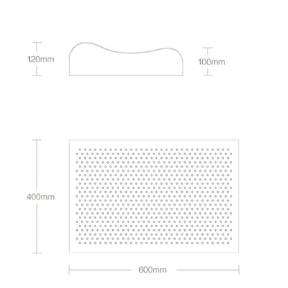 Original Xiaomi Youpin 8H Z2 Natural Latex Pillow Soft Breathable Spine Protection Massage Care Pillow with Cotton Pillowcase - Shello's Creative Boutique