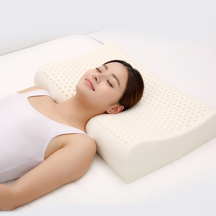 Original Xiaomi Youpin 8H Z2 Natural Latex Pillow Soft Breathable Spine Protection Massage Care Pillow with Cotton Pillowcase - Shello's Creative Boutique