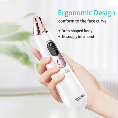 Xpreen Rechargeable Pore Cleanser Home Facial Beauty Device with LED Screen & 4 Probes, XPRE111 - Shello's Creative Boutique