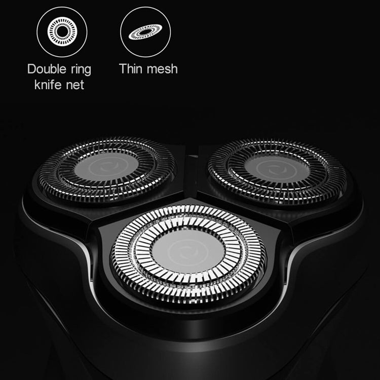Original Xiaomi ENCHEN Water Proof Triple Rotary Double Ring Blade Shaving Head Electric Rechargeable Shaver For Men, Electric Shaver - Shello's Creative Boutique