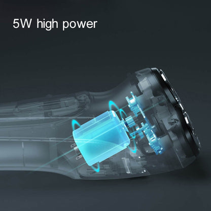 Original Xiaomi ENCHEN Water Proof Triple Rotary Double Ring Blade Shaving Head Electric Rechargeable Shaver For Men, Electric Shaver - Shello's Creative Boutique