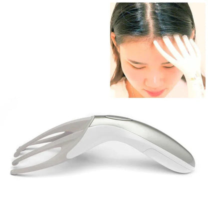 Mini Portable Multifunctional Head Massager Massage Comb, Battery Powered - Shello's Creative Boutique